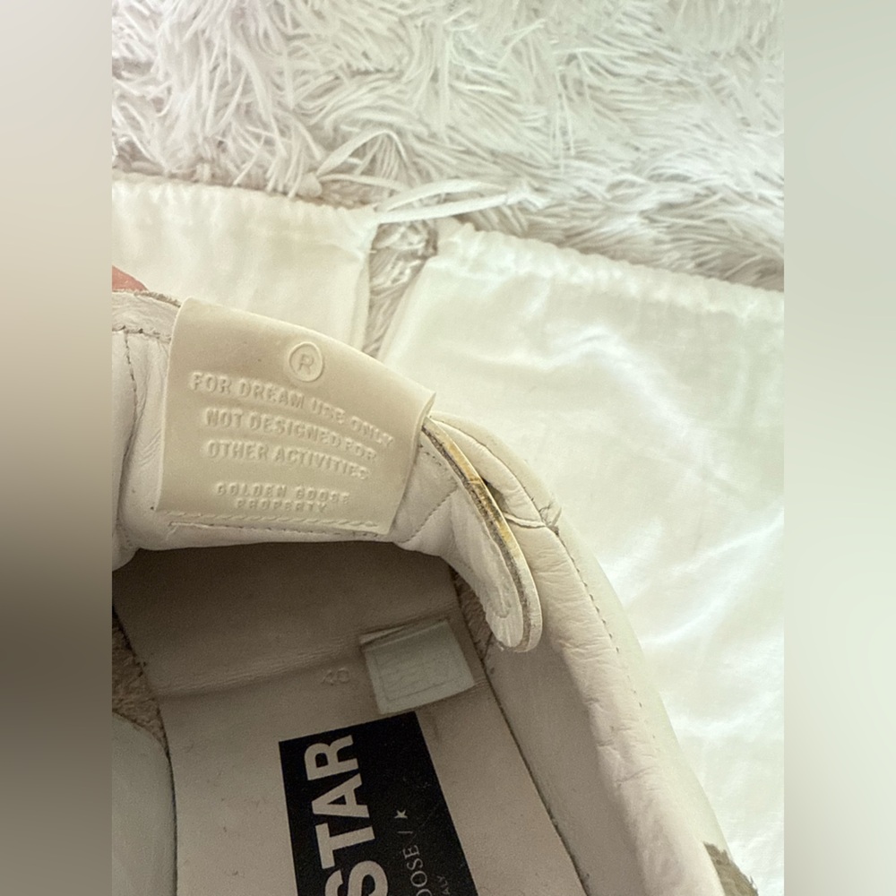 Golden Goose Women's White Pure Star Vegan Low-Top Sneaker - Picture 11 of 15